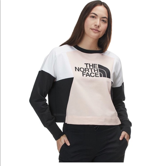 The North Face Tops - North Face Cropped Crewneck Sweatshirt
